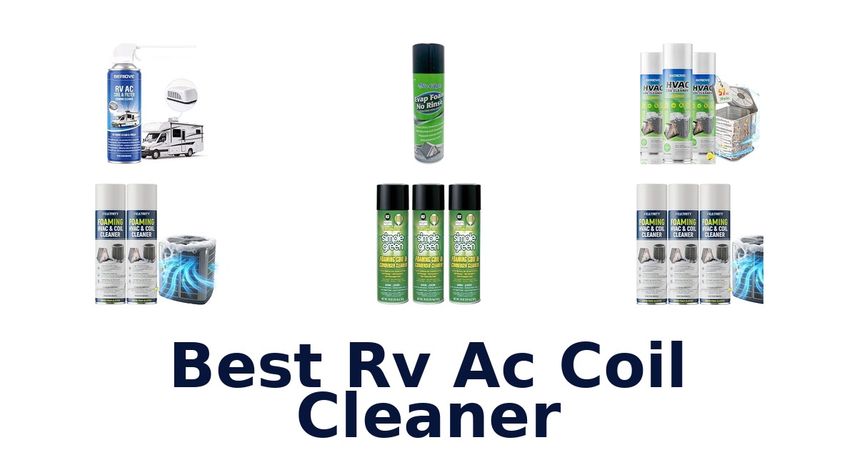 Best RV Ac Coil Cleaner