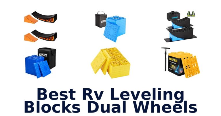 Best RV Leveling Blocks Dual Wheels