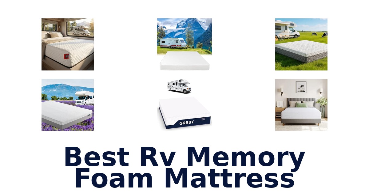 Best RV Memory Foam Mattress