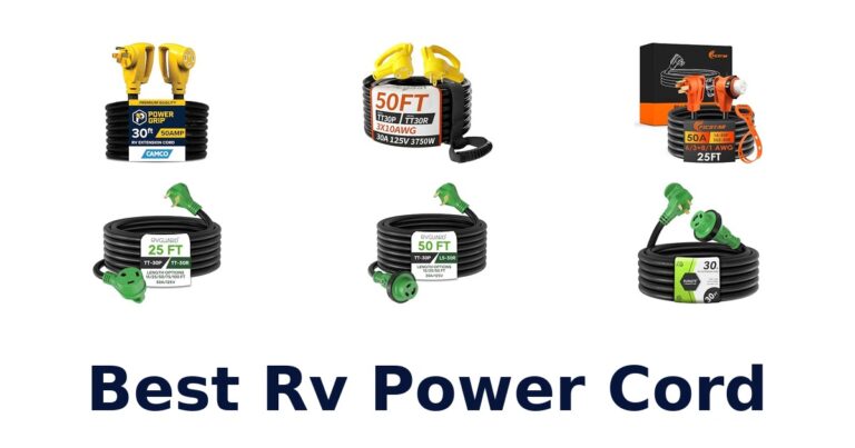 Best RV Power Cord