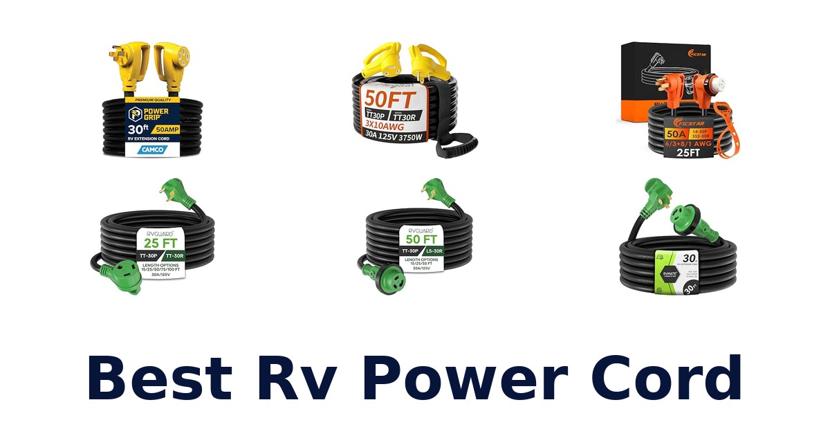 Best RV Power Cord