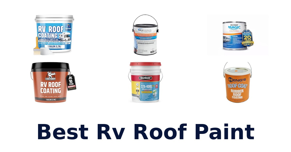 Best RV Roof Paint