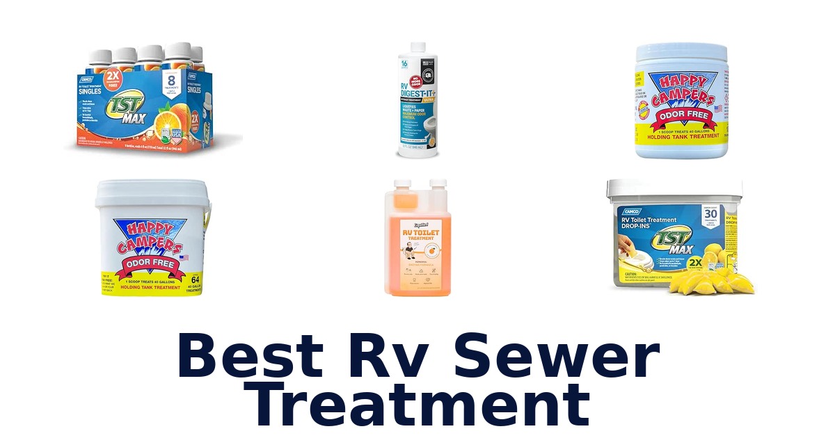 Best RV Sewer Treatment