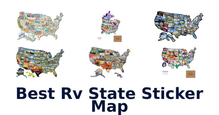 Best RV State Sticker Map