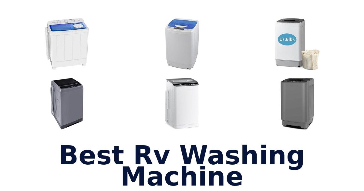 Best RV Washing Machine