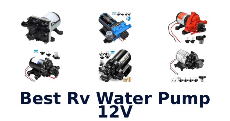 Best RV Water Pump 12V