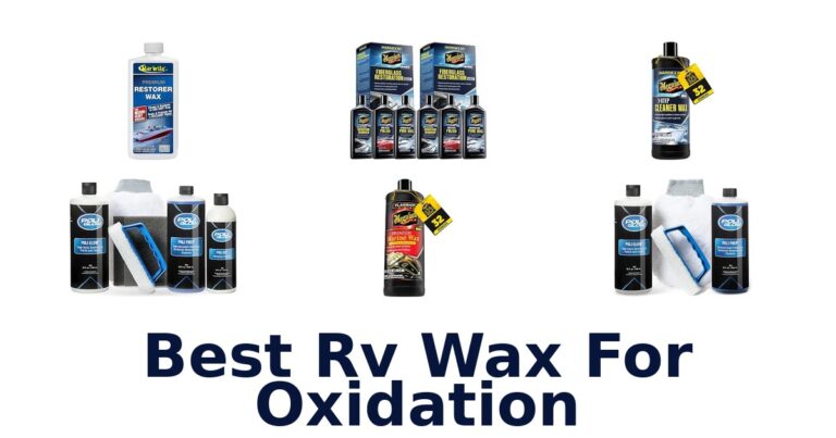 Best RV Wax For Oxidation