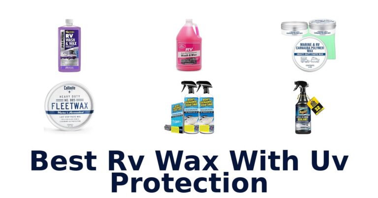 Best RV Wax With Uv Protection