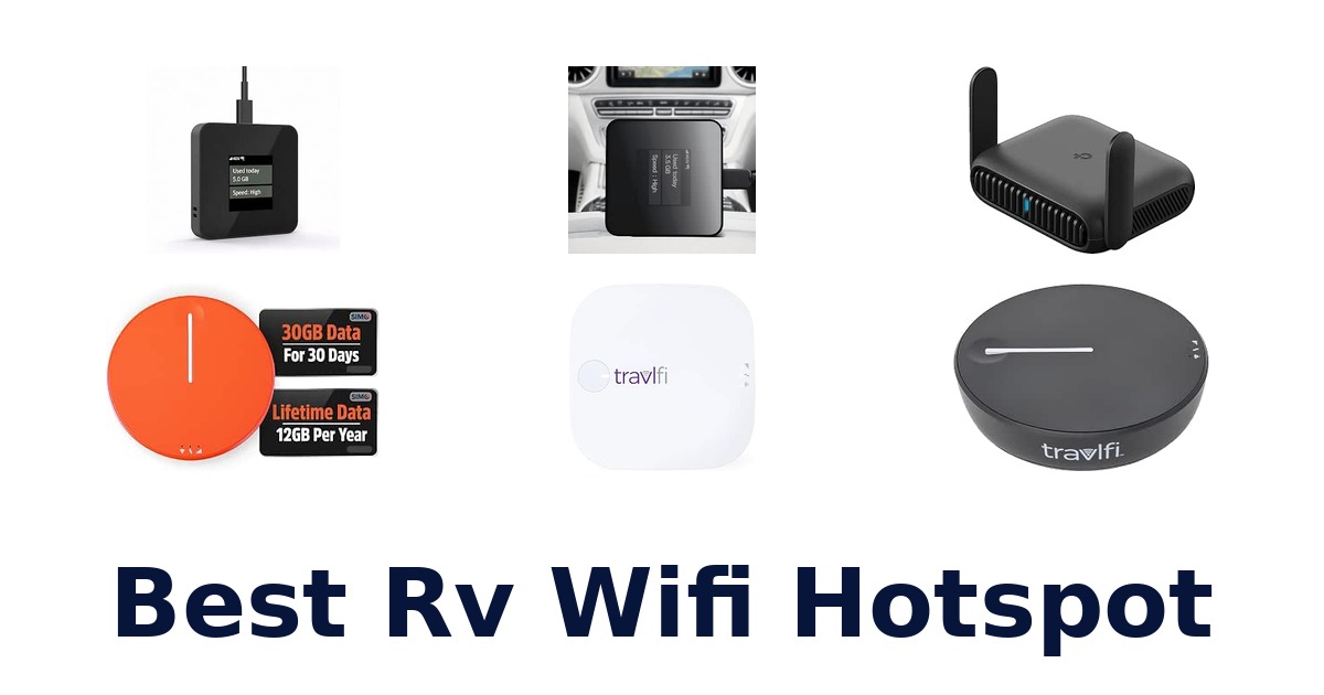 Best RV Wifi Hotspot