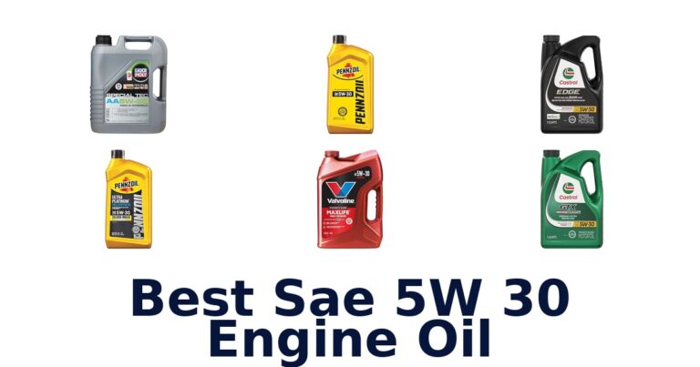Best Sae 5W 30 Engine Oil