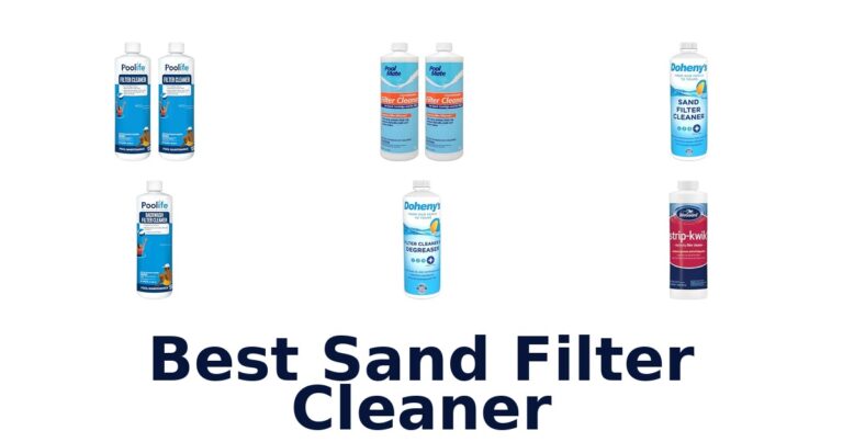Best Sand Filter Cleaner