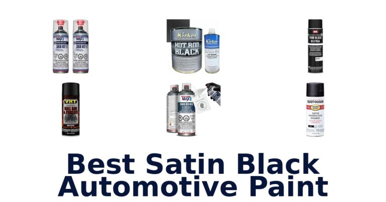 Best Satin Black Automotive Paint