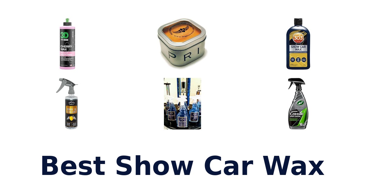 Best Show Car Wax
