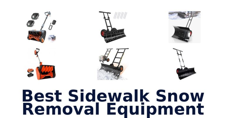 Best Sidewalk Snow Removal Equipment