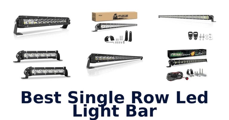 Best Single Row Led Light Bar