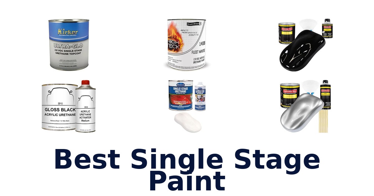 Best Single Stage Paint