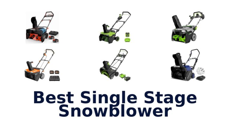 Best Single Stage Snowblower