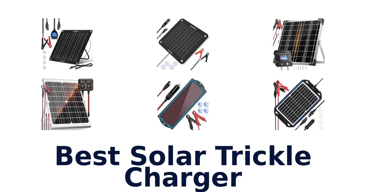 Best Solar Trickle Charger