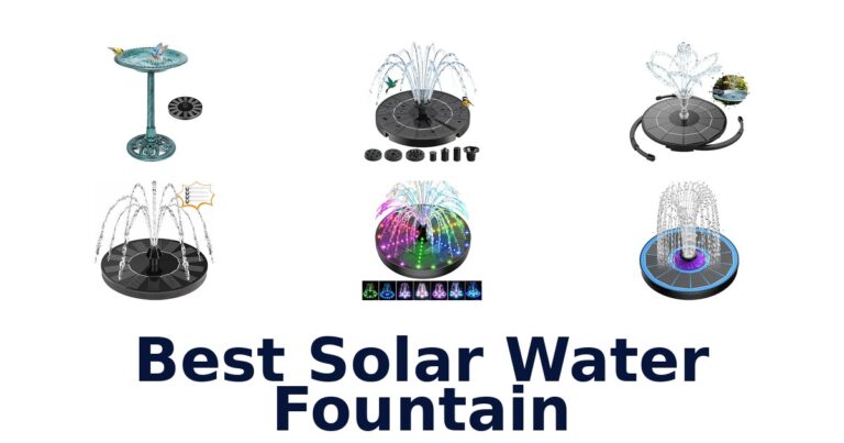 Best Solar Water Fountain