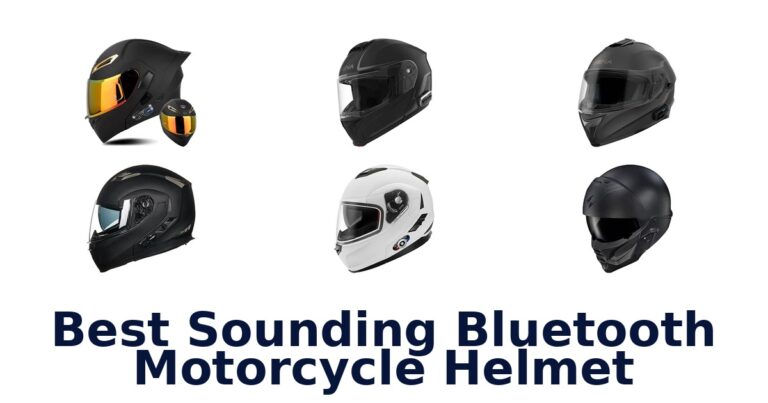 Best Sounding Bluetooth Motorcycle Helmet