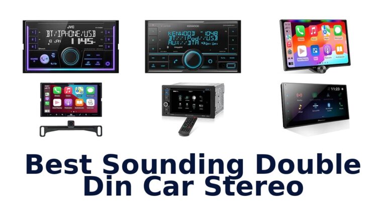 Best Sounding Double Din Car Stereo