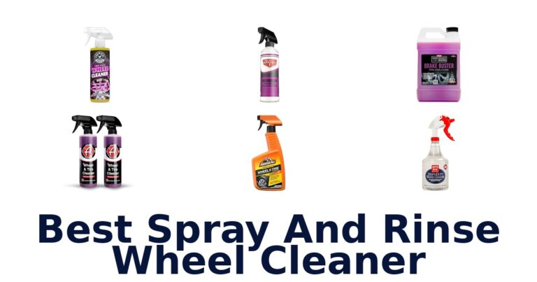 Best Spray And Rinse Wheel Cleaner