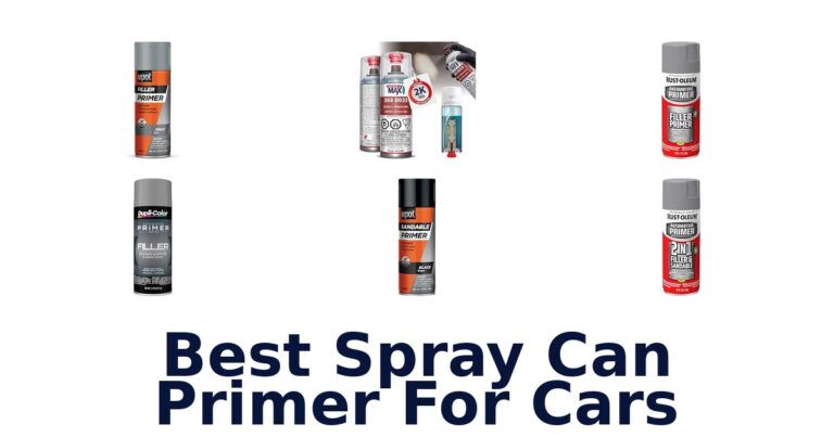 Best Spray Can Primer For Cars