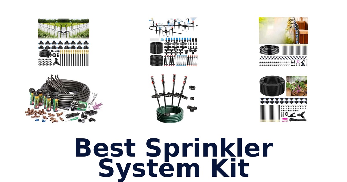 Best Sprinkler System Kit
