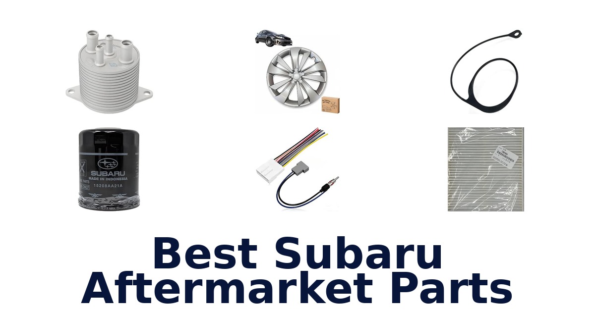 Best Subaru Aftermarket Parts