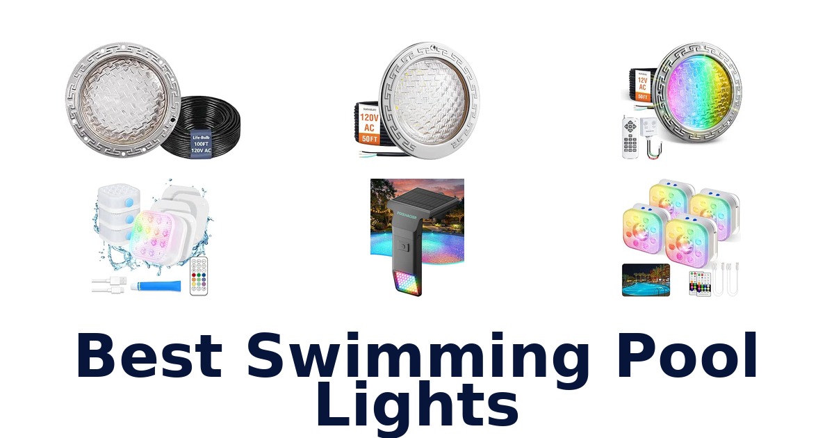 Best Swimming Pool Lights