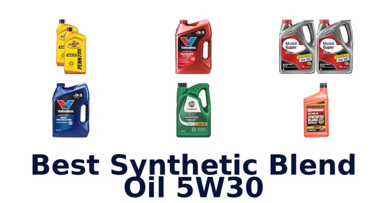 Best Synthetic Blend Oil 5W30