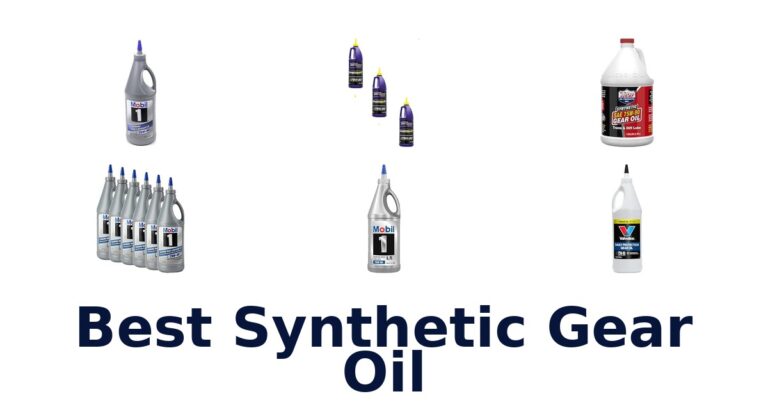 Best Synthetic Gear Oil