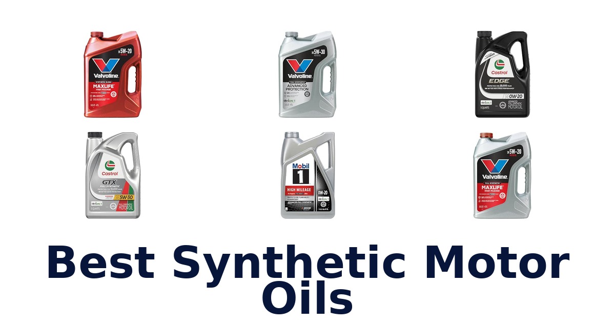 Best Synthetic Motor Oils