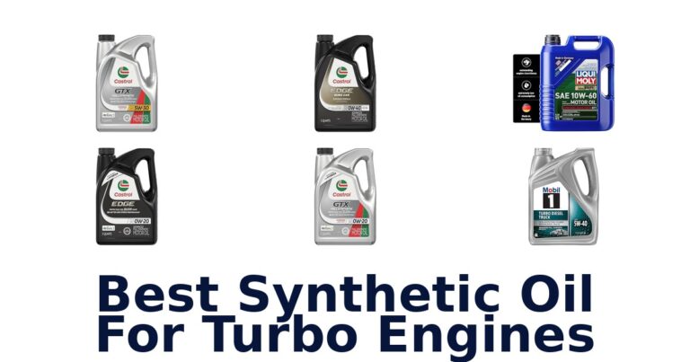 Best Synthetic Oil For Turbo Engines