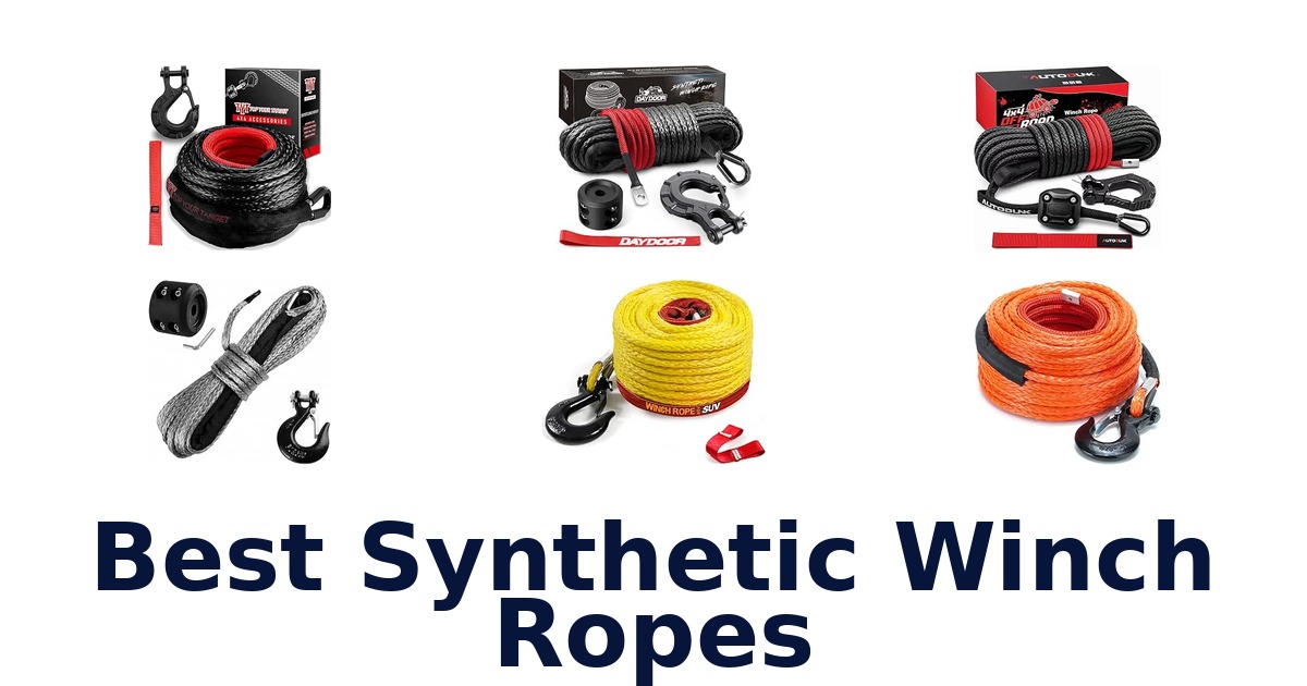 Best Synthetic Winch Ropes