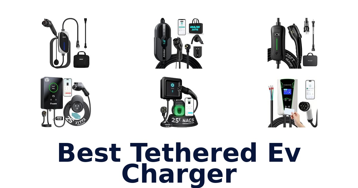 Best Tethered Ev Charger