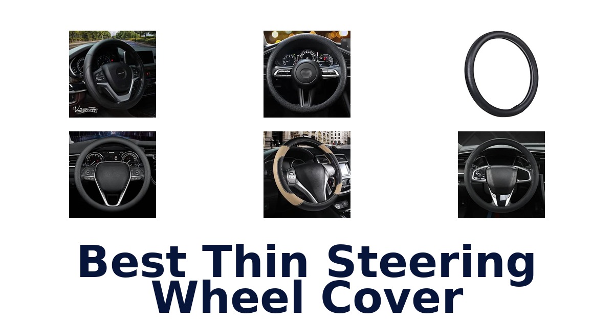 Best Thin Steering Wheel Cover