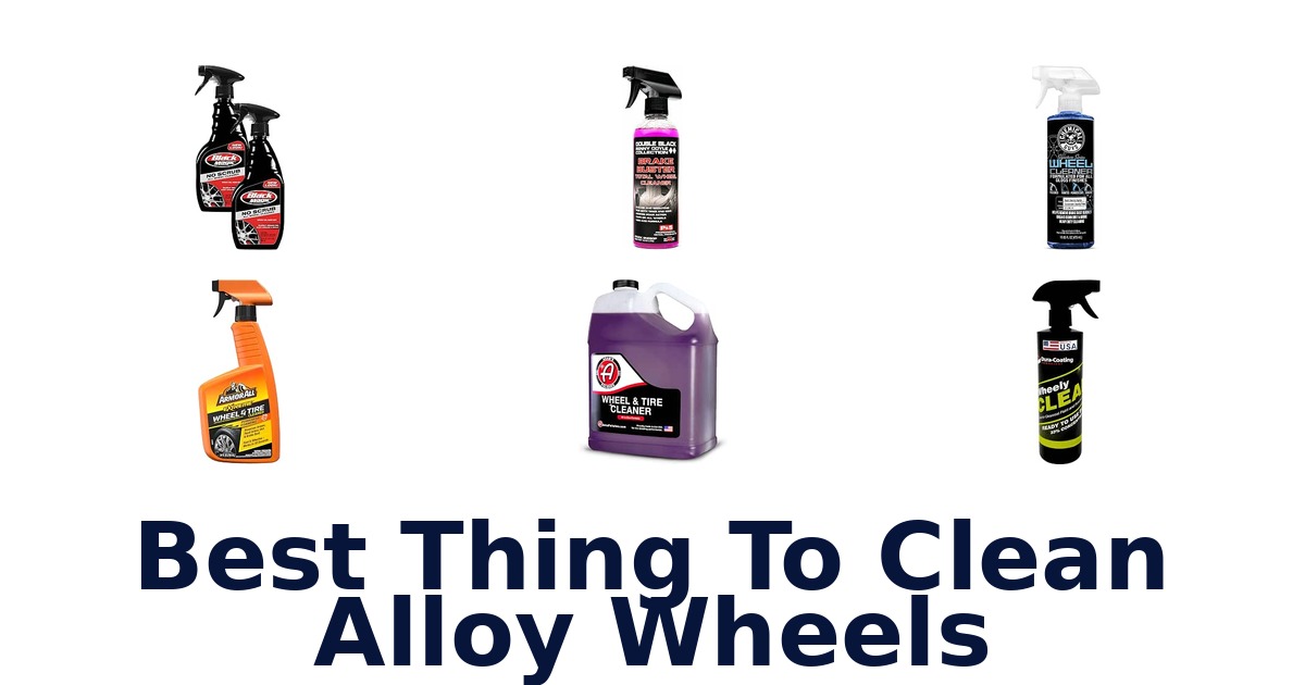 Best Thing To Clean Alloy Wheels