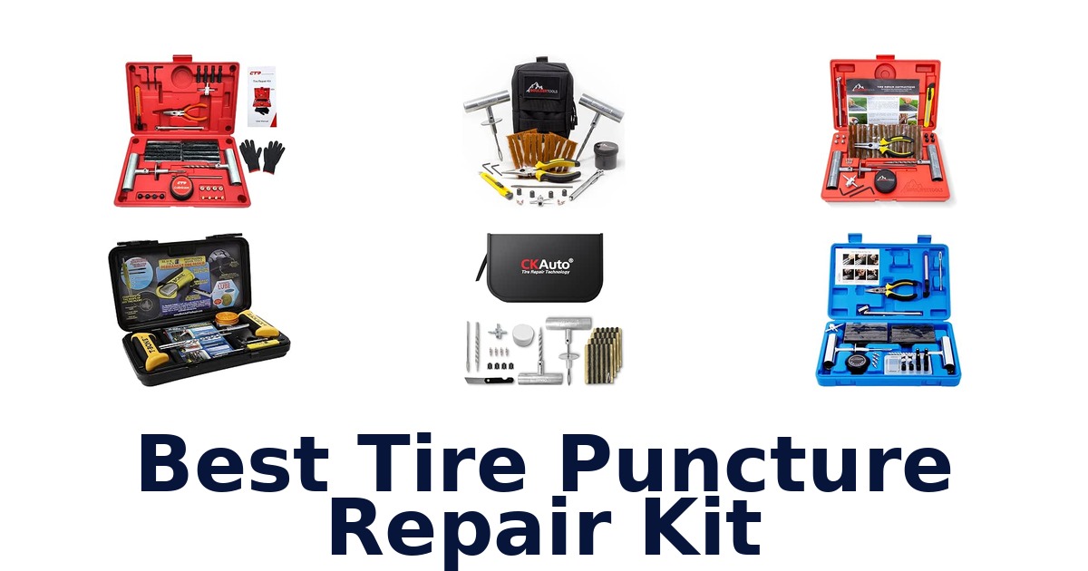 Best Tire Puncture Repair Kit
