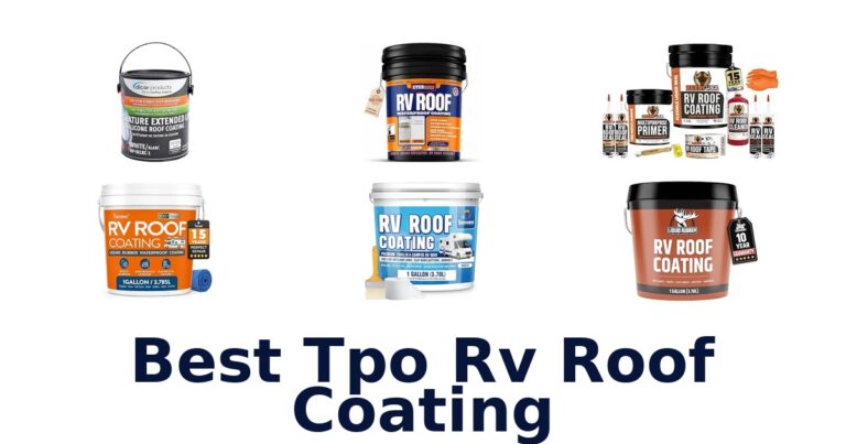 Best Tpo RV Roof Coating