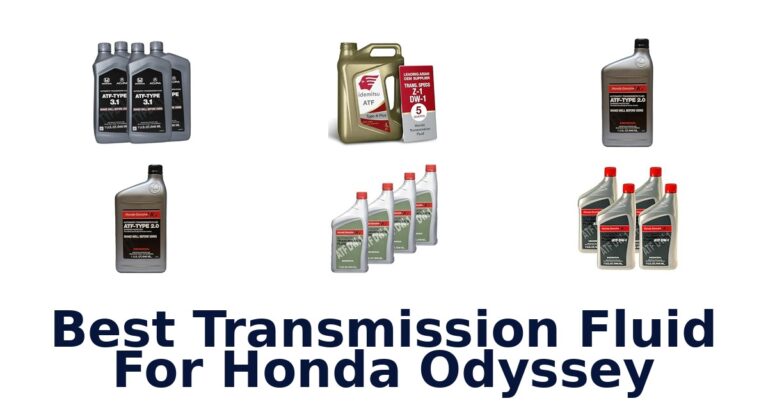 Best Transmission Fluid For Honda Odyssey