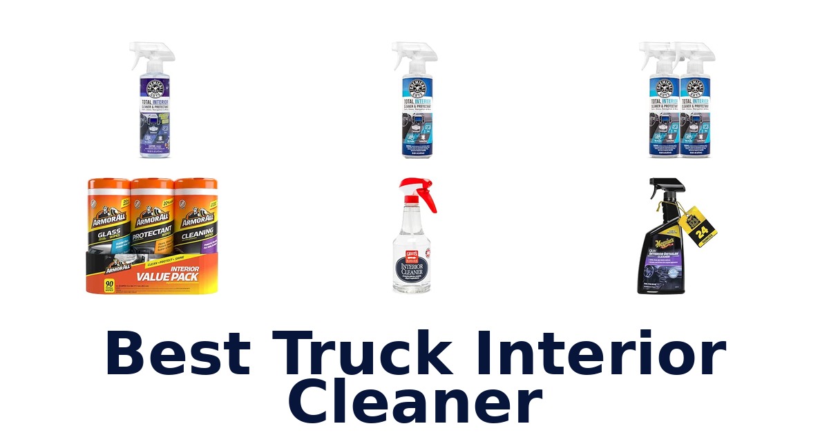 Best Truck Interior Cleaner