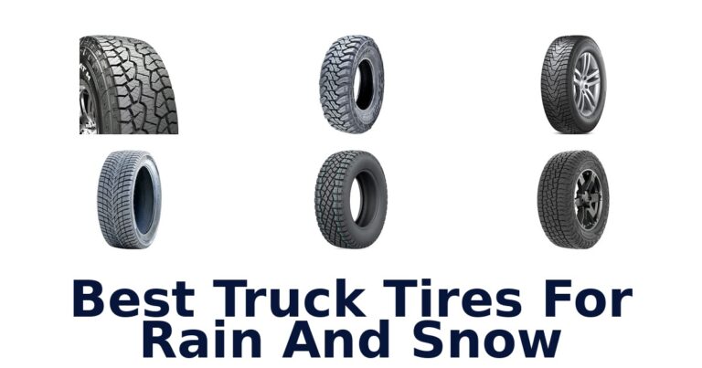 Best Truck Tires For Rain And Snow