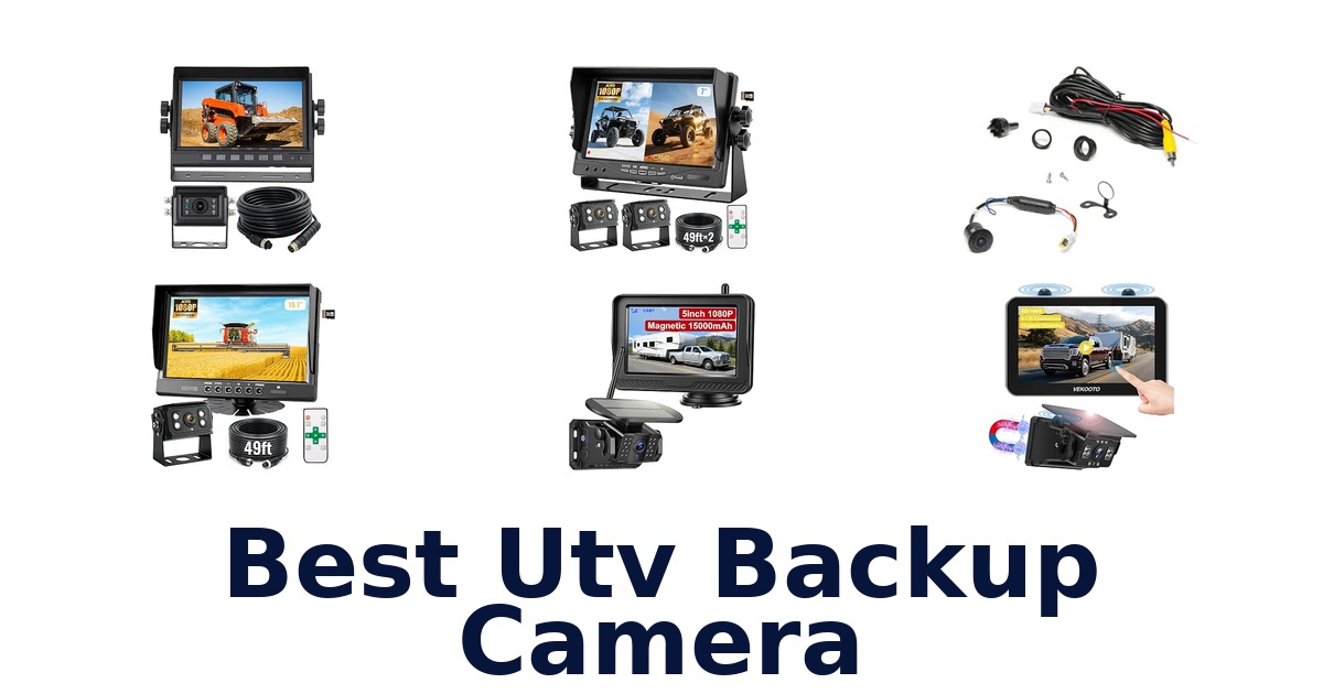 Best Utv Backup Camera