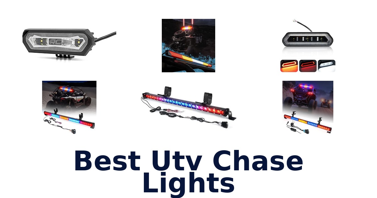 Best Utv Chase Lights