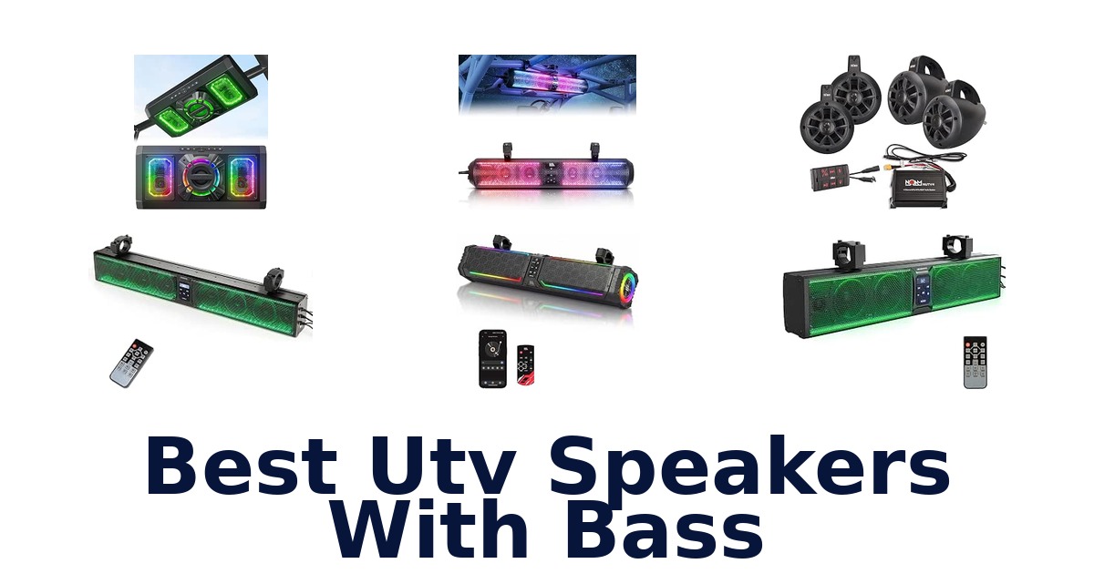Best Utv Speakers With Bass