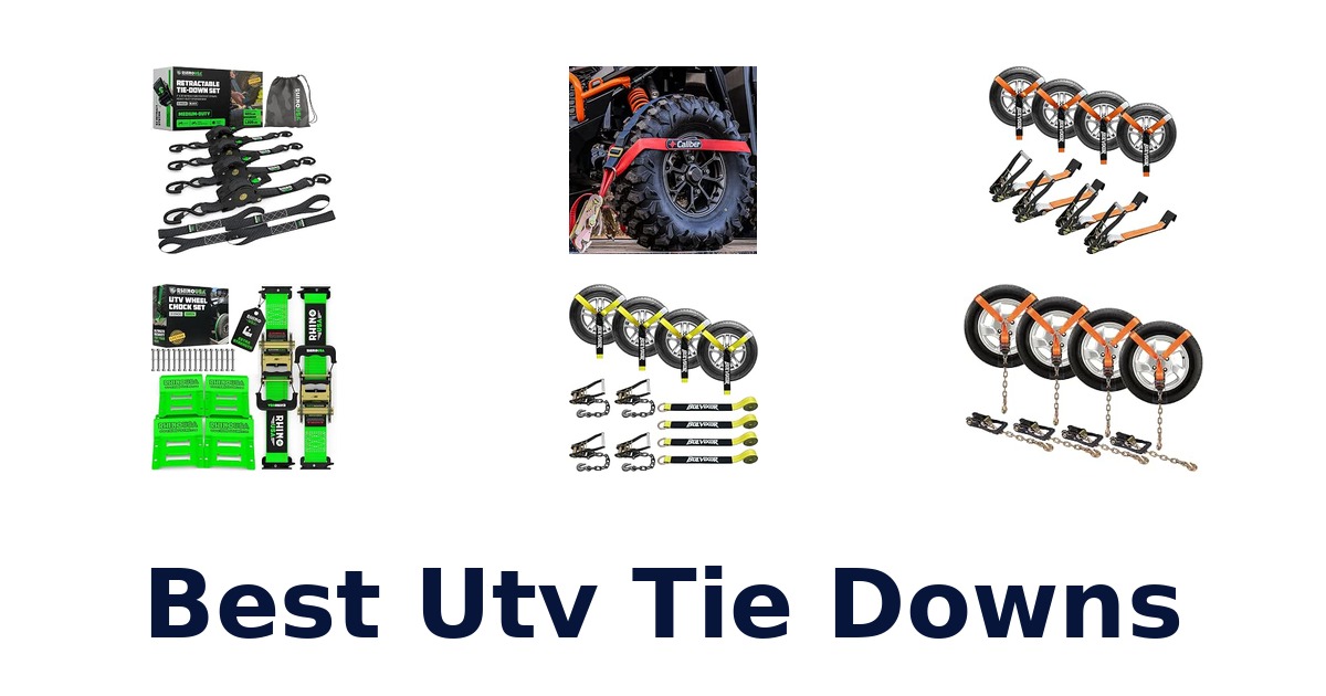 Best Utv Tie Downs