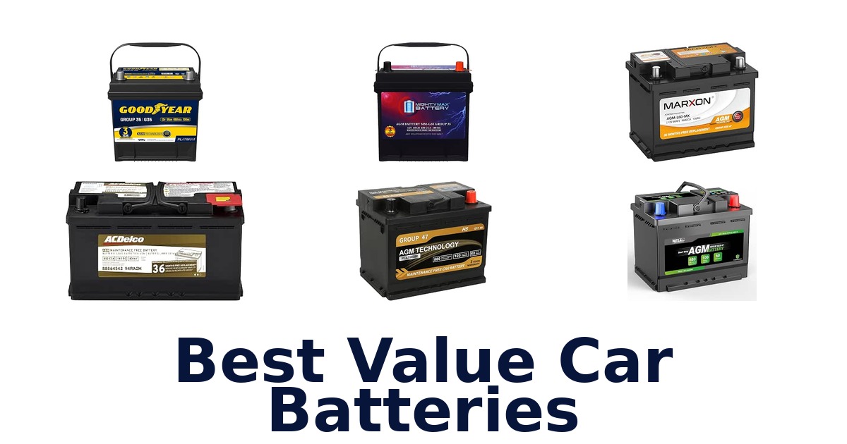 Best Value Car Batteries