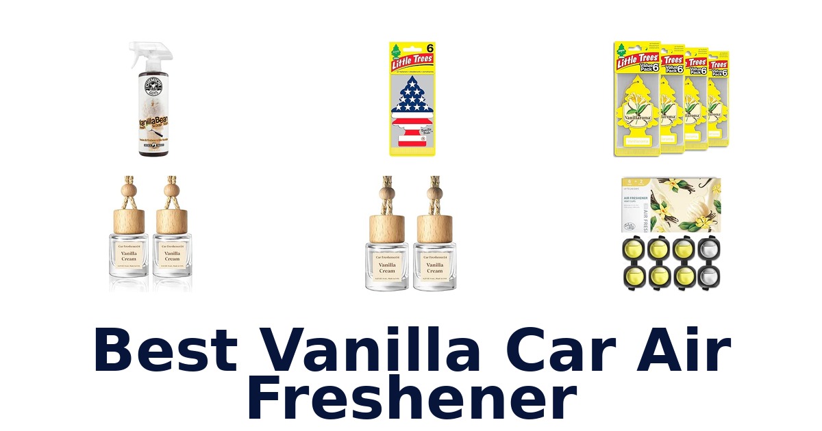 Best Vanilla Car Air Freshener