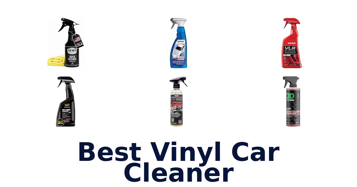Best Vinyl Car Cleaner